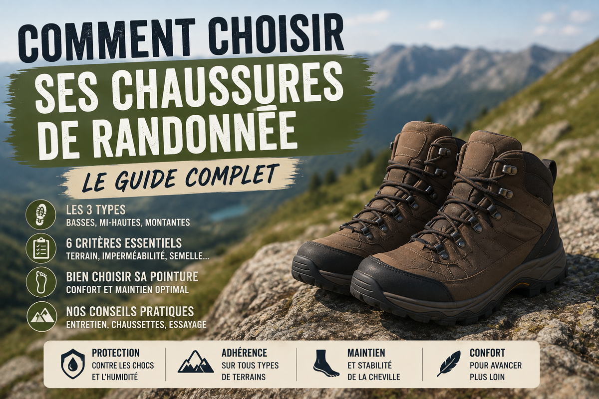Comment choisir ses chaussures de randonnée : le guide complet