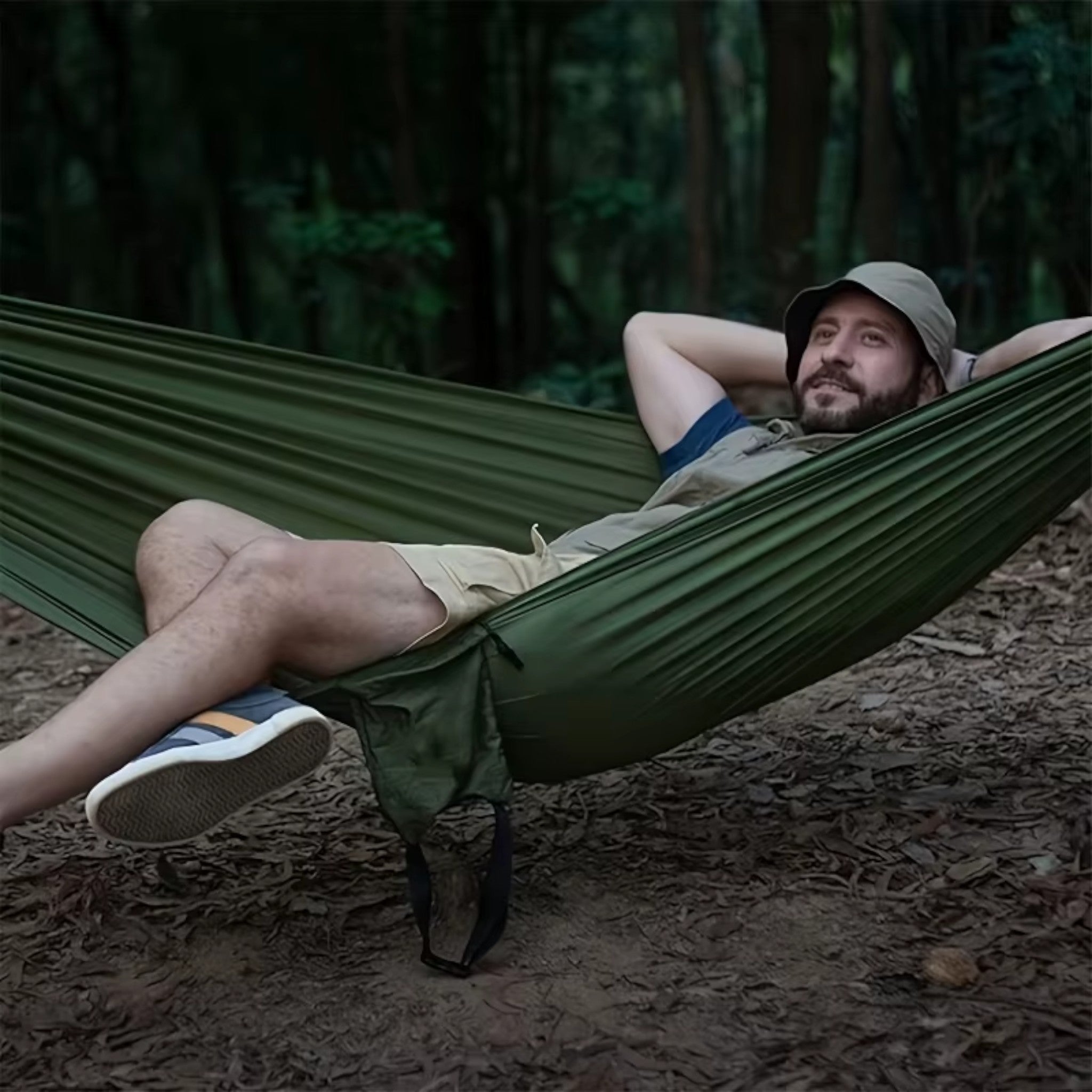Hamac de Randonnée Grande Largeur 340 cm – Moustiquaire - vue 3