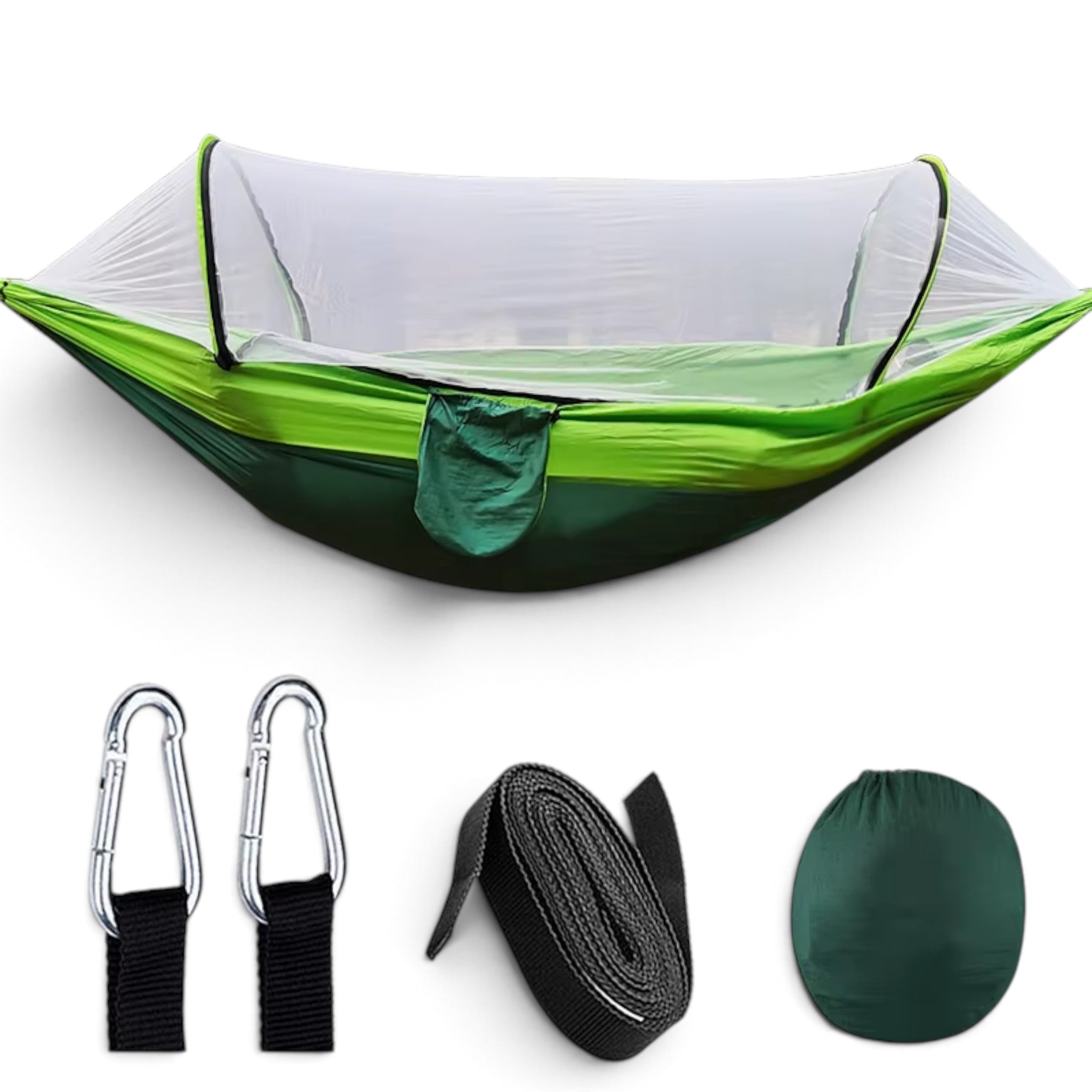 Hamac de Randonnée avec Moustiquaire – 260 × 140 cm & 200 kg - vue 11