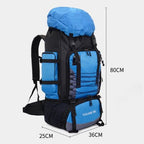 Sac à Dos 90L Militaire – Nylon Résistant