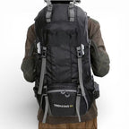 Sac à Dos Randonnée 60L Imperméable – Camping 2 à 5 Jours