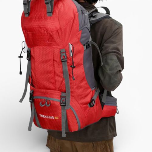Sac à Dos Randonnée 60L Imperméable – Camping 2 à 5 Jours