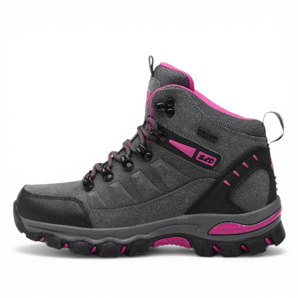 Chaussures Randonnée Femme Montantes – Cuir Microfibre & Adhérence - vue 2