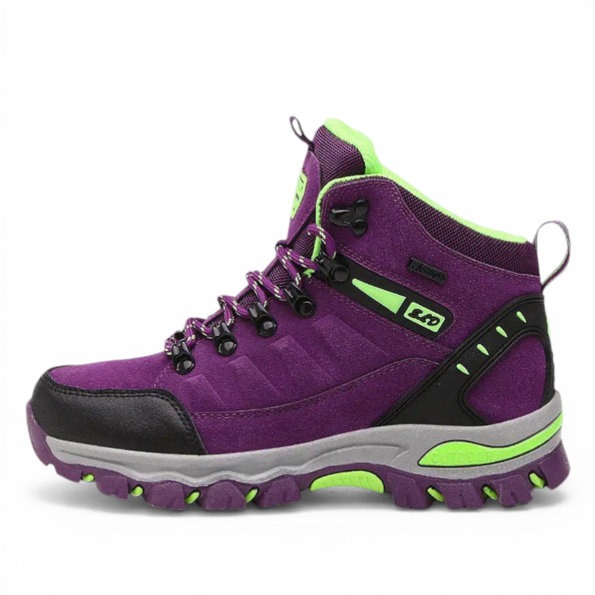 Chaussures Randonnée Femme Montantes – Cuir Microfibre & Adhérence - vue 6