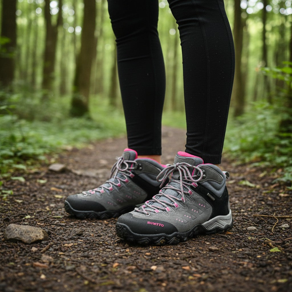 Chaussures Randonnée Femme en Cuir – Montantes & Imperméables - vue 7