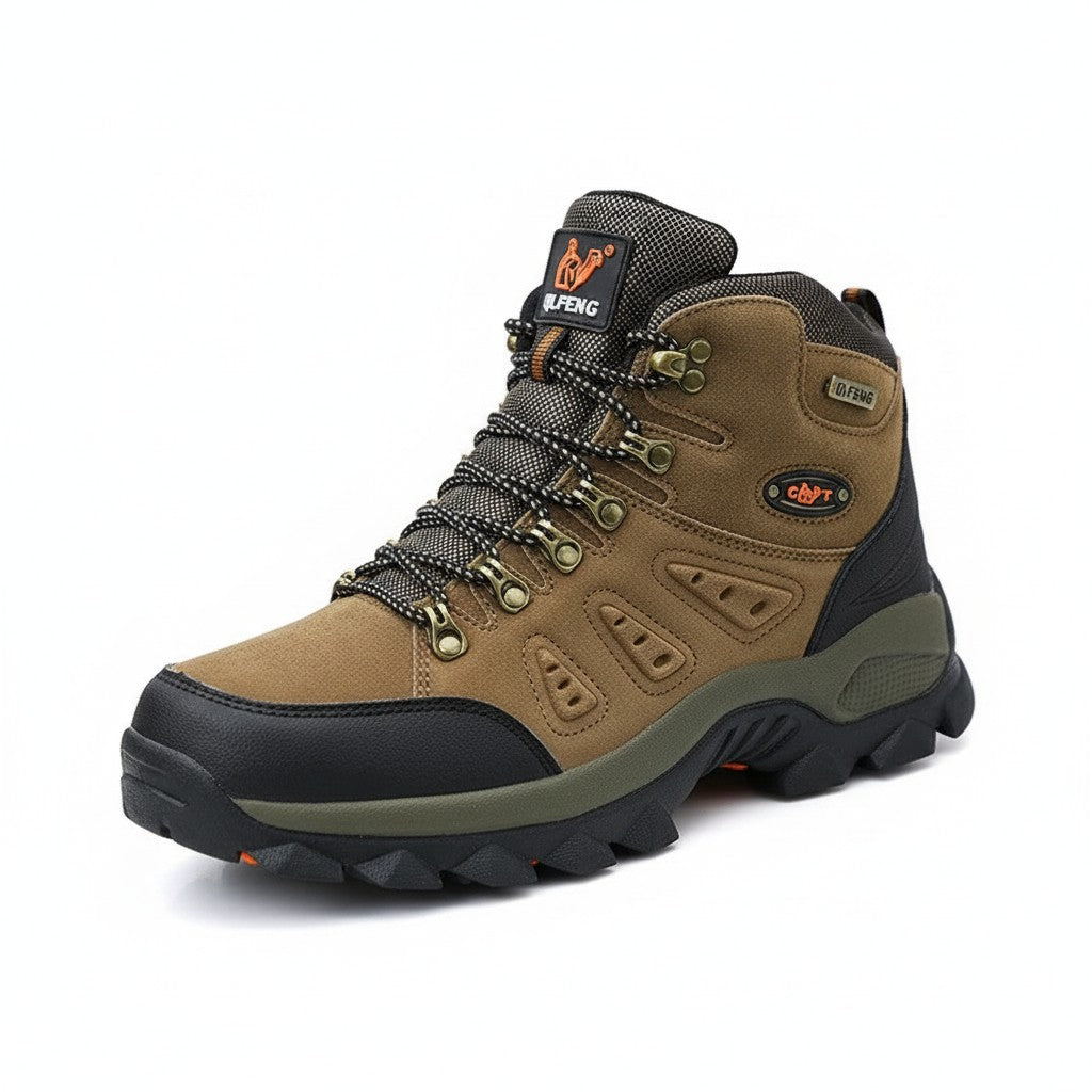 Chaussures de Randonnée Homme Montantes – Cuir & Montagne - vue 1
