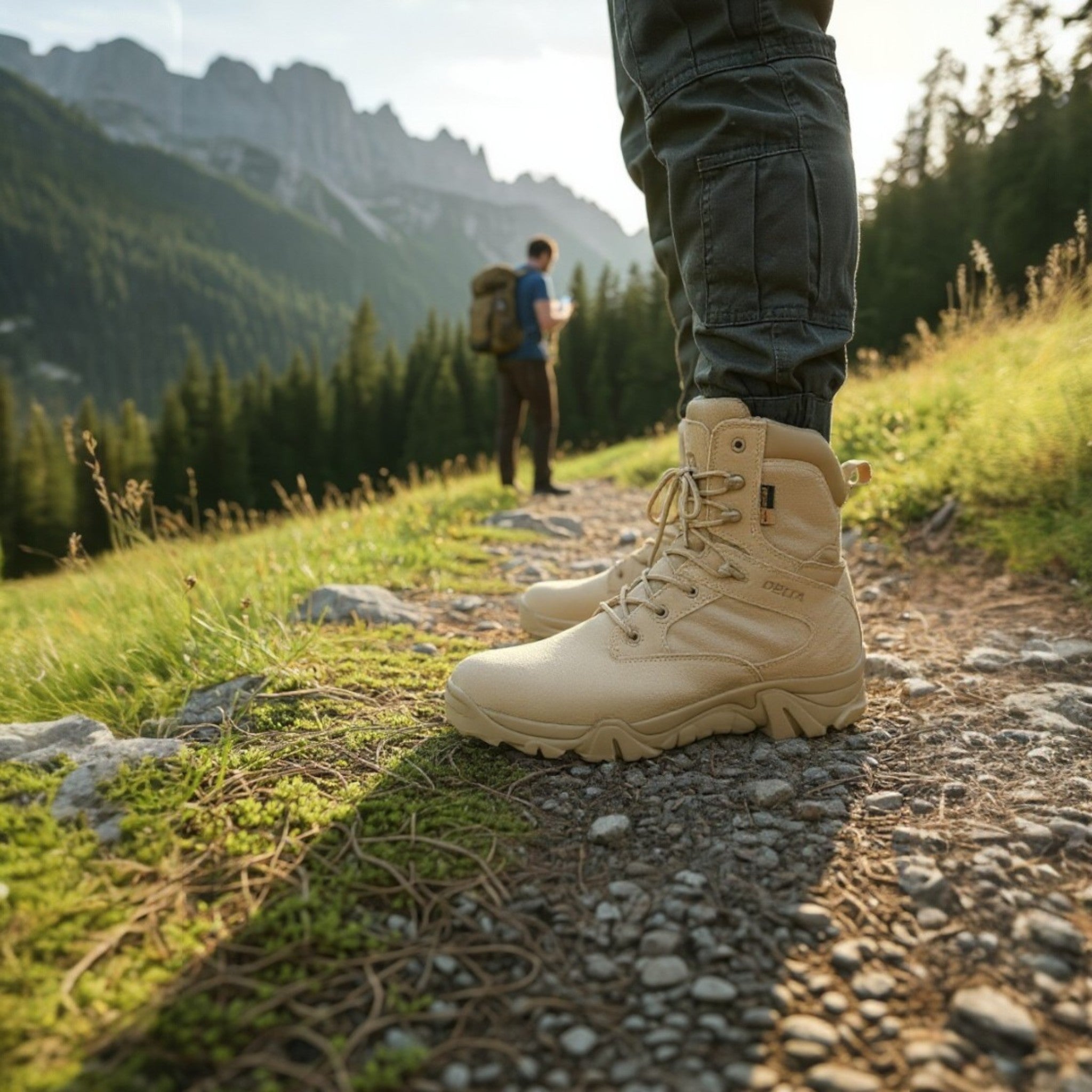Chaussures Randonnée Homme Montantes – Style Militaire & Étanches - vue 11