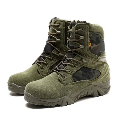 Chaussures Randonnée Homme Montantes – Style Militaire & Étanches - vue 16