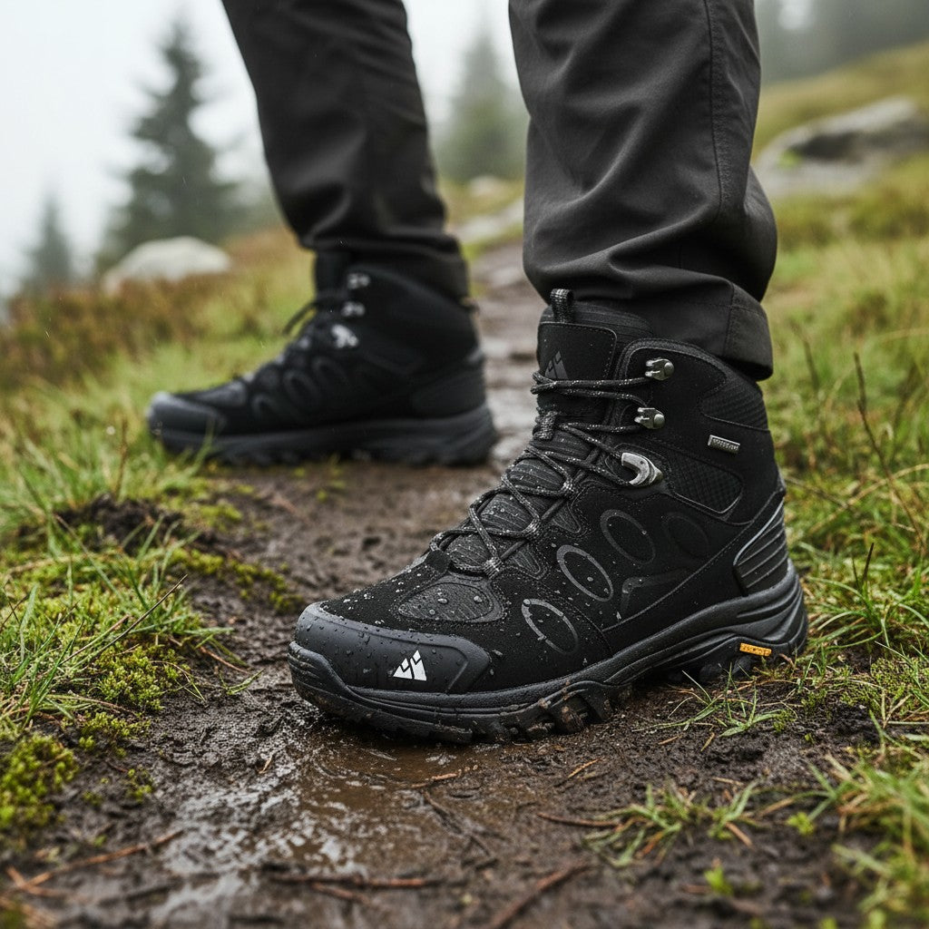 Chaussures Randonnée Homme Hiver – Montantes & Daim Renforcé - vue 6