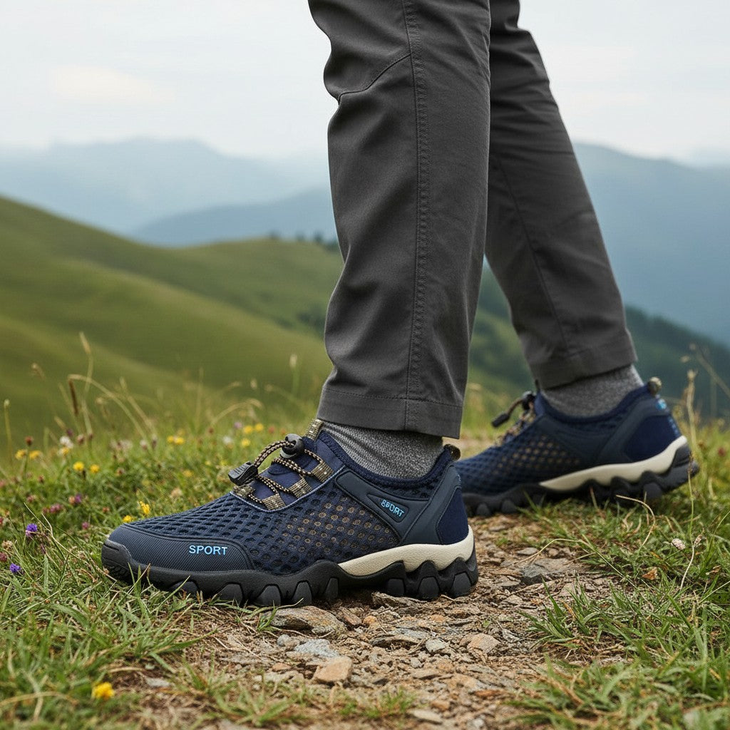 Chaussures Randonnée Homme Légères en Maille – Été & Aérées - vue 8
