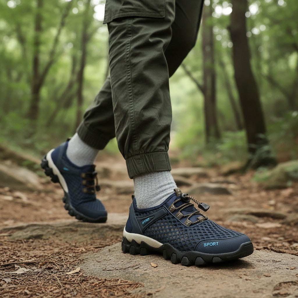 Chaussures Randonnée Homme Légères en Maille – Été & Aérées - vue 9