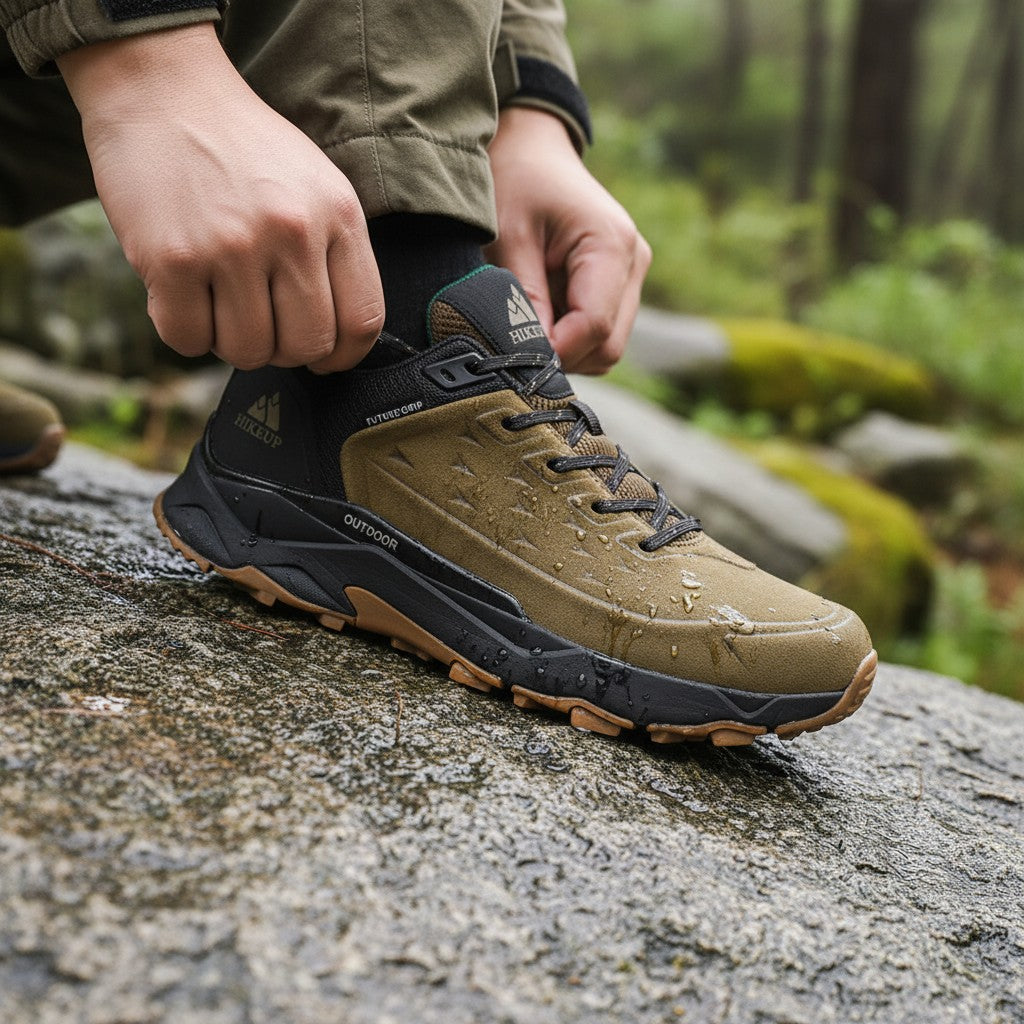 Chaussures Randonnée Homme Respirantes – Daim & Bout Renforcé - vue 2