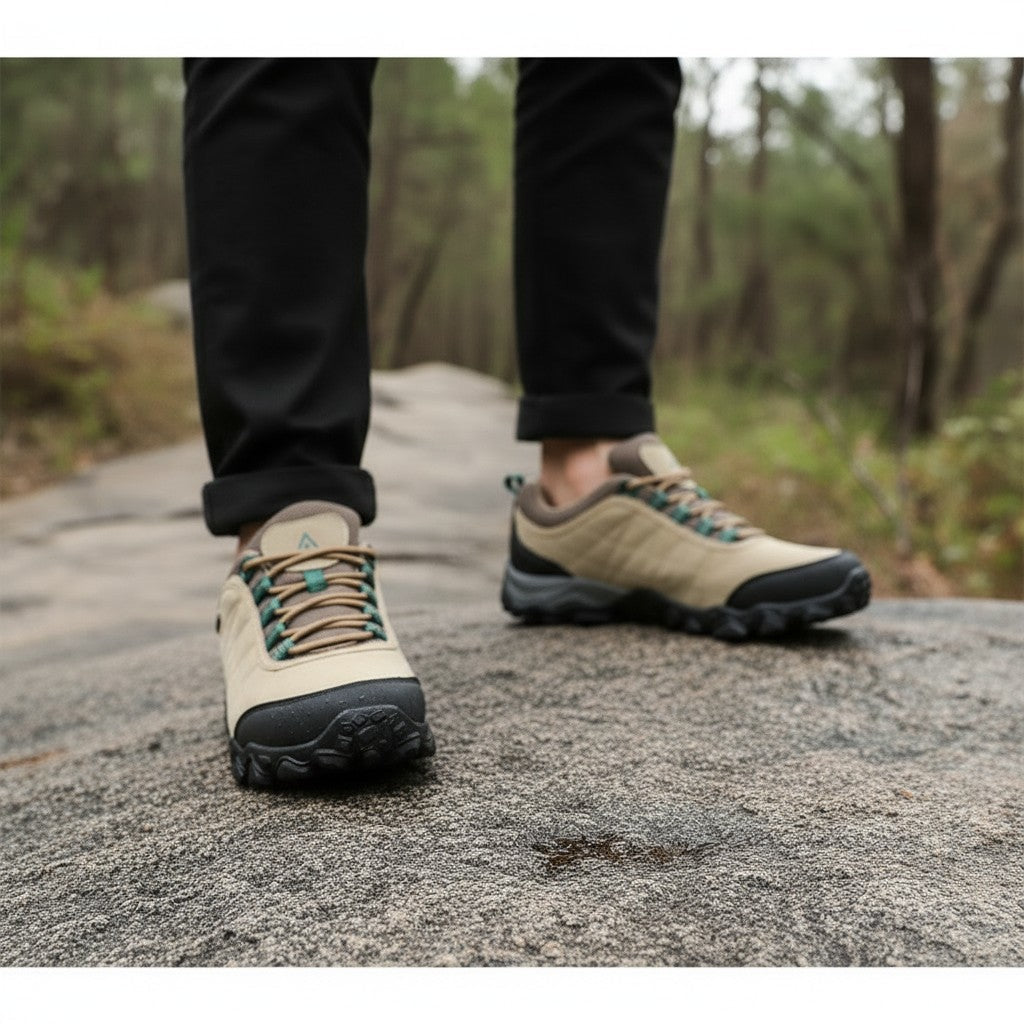 Chaussures Randonnée Homme en Cuir Daim – Adhérence & Montagne - vue 8