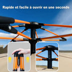Tente de Randonnée 3 à 4 Places – Ouverture Automatique 4 Saisons - vue 6