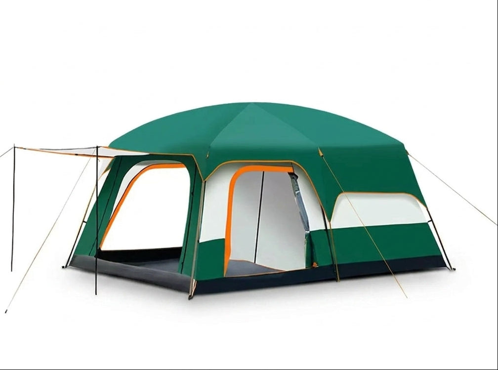 Tente de Camping Familiale – 3 Portes & Vestibule de Rangement - vue 1