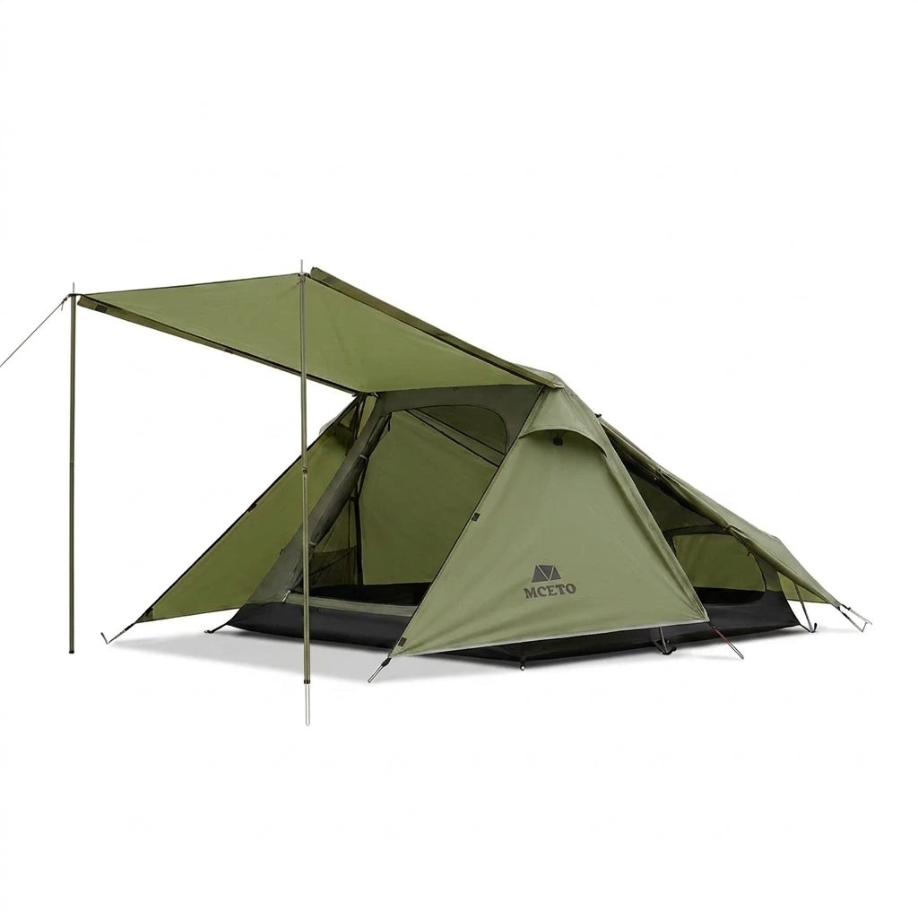 Tente de Randonnée Tunnel – 1,9 kg & Arceaux Aluminium - vue 4