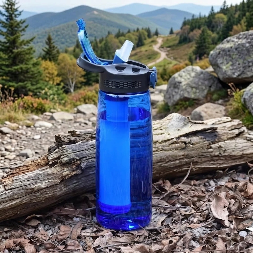 Gourde Filtrante Eau Non Potable 650 ml – Tritan sans BPA - vue 1