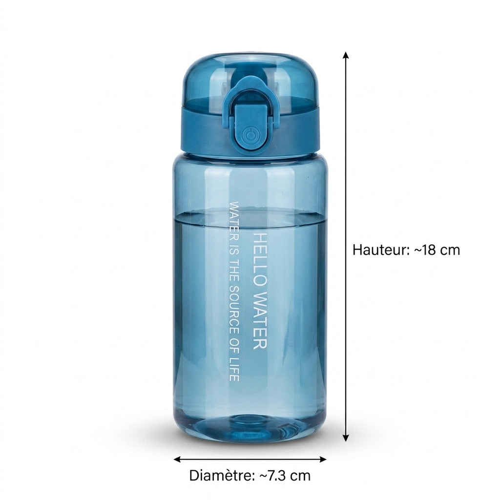 Gourde Filtrante pour Randonnée 550 ml – Filtre Intégré - vue 3