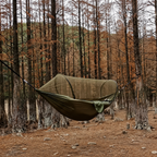 Hamac de Randonnée avec Moustiquaire – 260 × 140 cm & 200 kg - vue 5