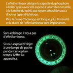 Boussole de Randonnée en Laiton – Poche & Cadran Luminescent - vue 4