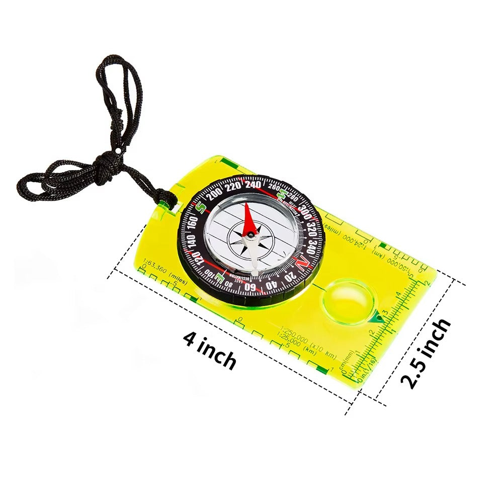 Boussole pour Randonnée avec Loupe – Échelles Cartographiques - vue 4