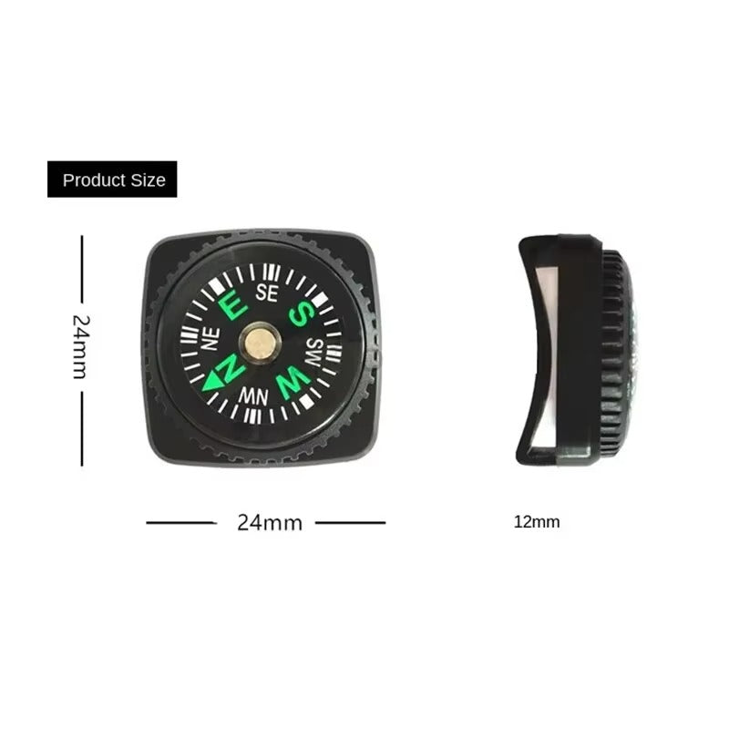 Mini Boussole de Randonnée – Fixation sur Sangle 21 mm - vue 4