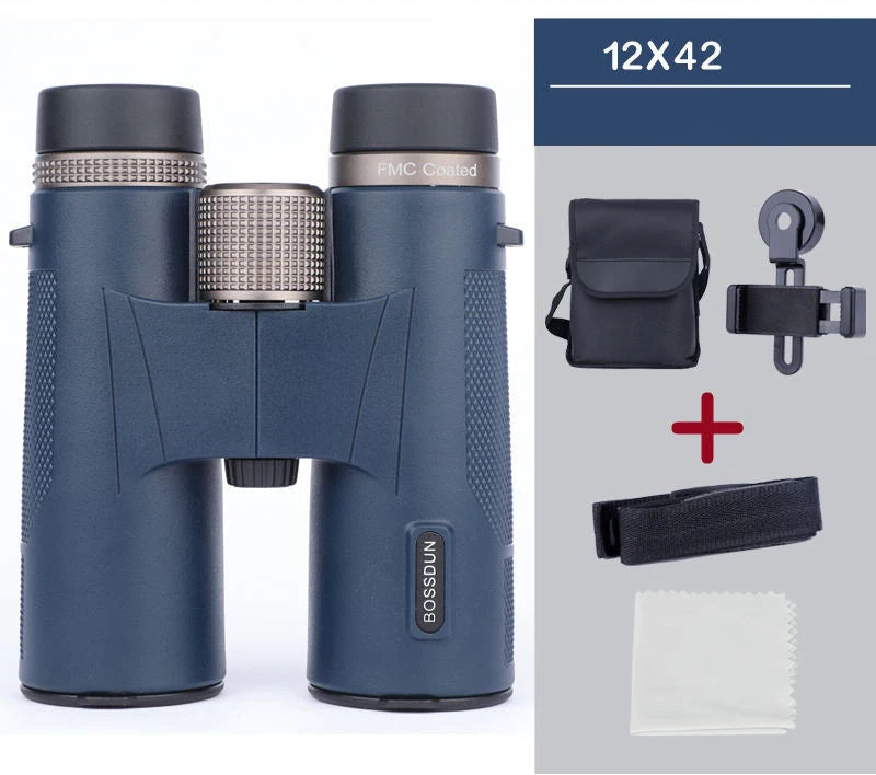Jumelles 12x42 Lentilles ED & BAK4 – Image HD Longue Distance - vue 6