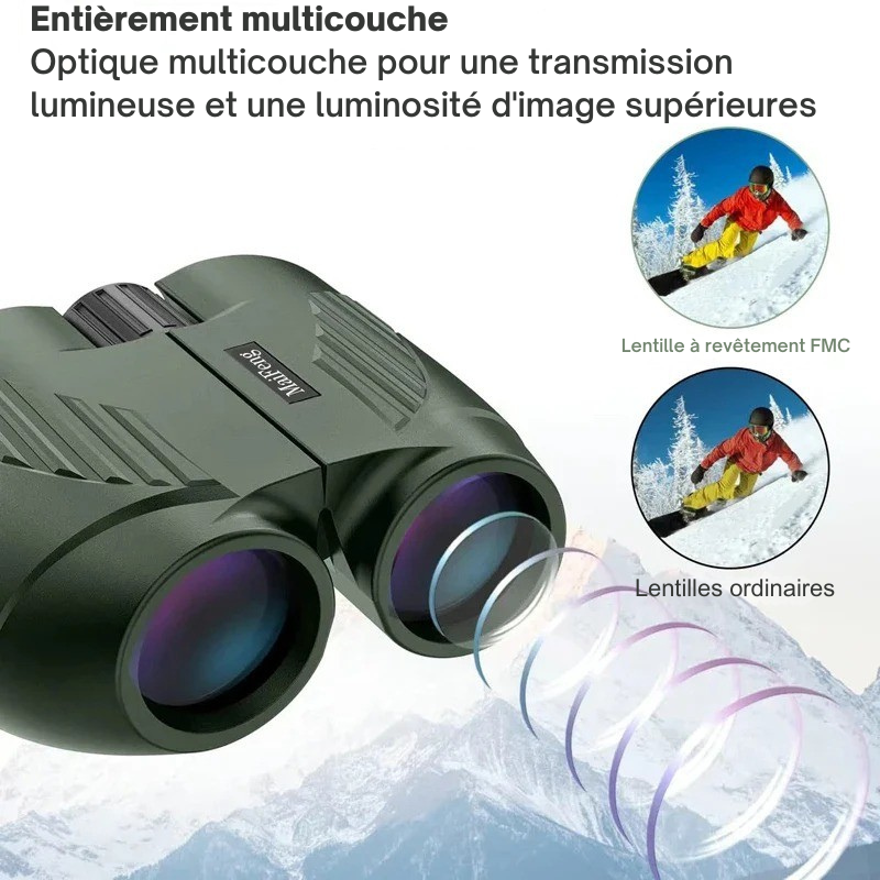 Jumelles 20x25 HD Étanches – Compactes & Longue Portée - vue 3