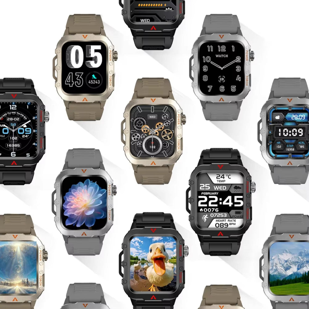 Montre de Randonnée Smartwatch 1.73" – Suivi Santé & Appels - vue 4