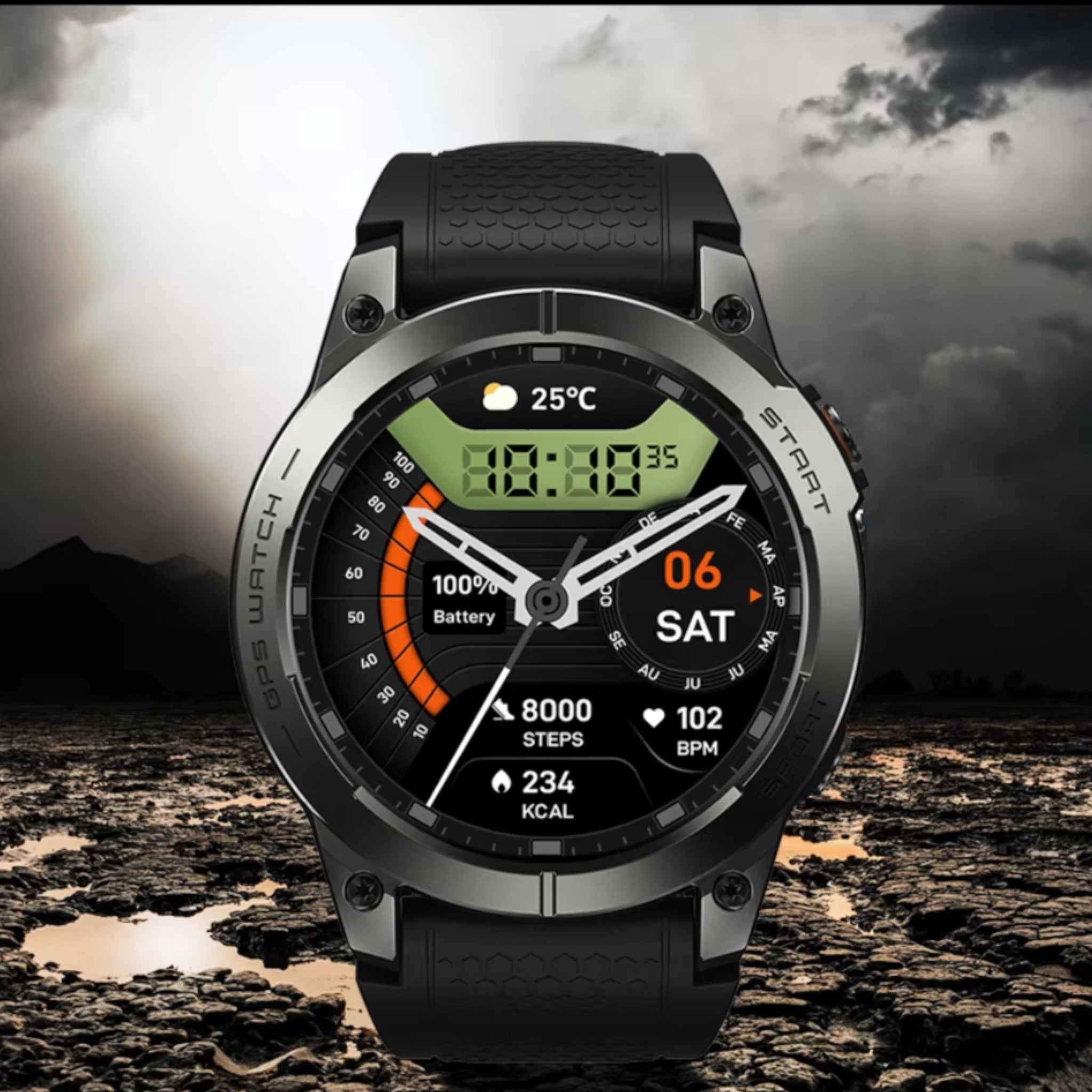 Montre Randonnée GPS 1.43" – AMOLED & Appels Bluetooth - vue 2