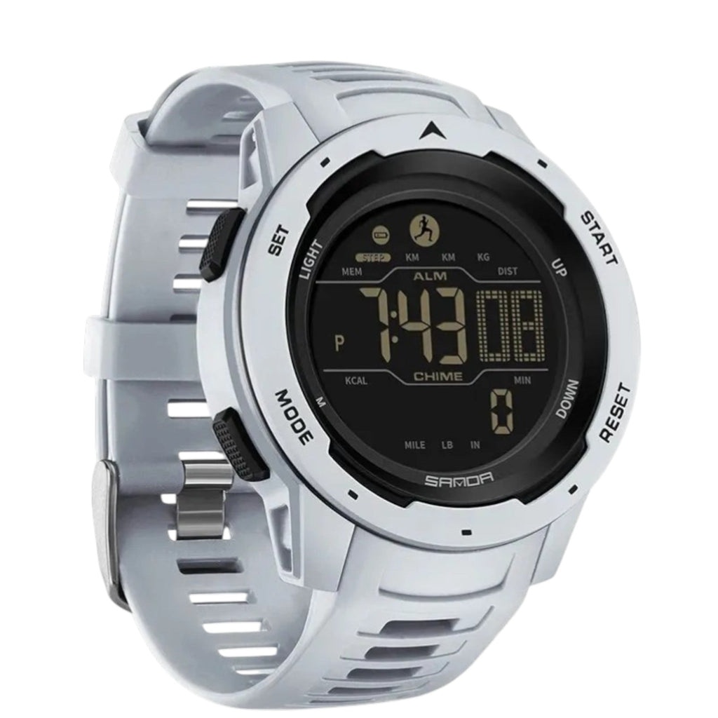 Montre de Randonnée Homme 45mm – Étanche 5 Bar & Chronographe - vue 4