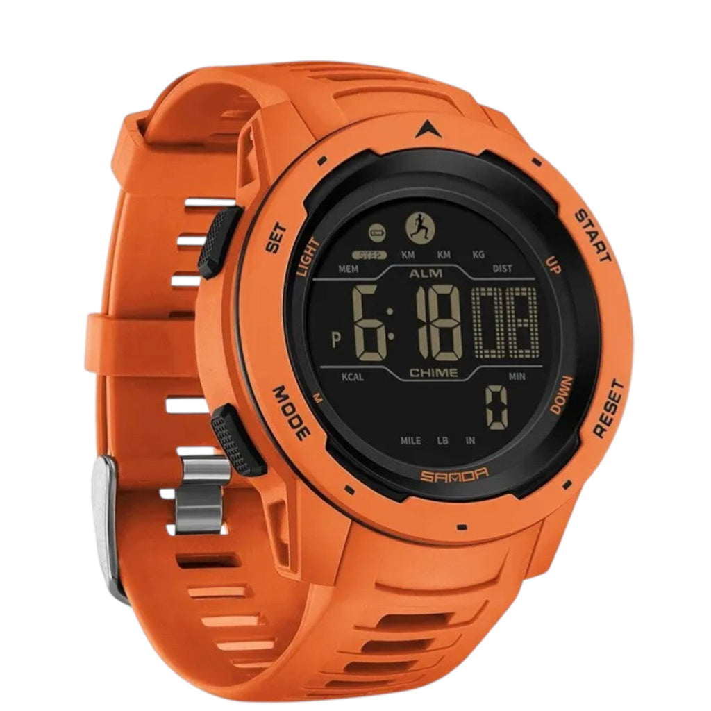 Montre de Randonnée Homme 45mm – Étanche 5 Bar & Chronographe - vue 5
