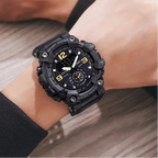 Montre Randonnée Sport – Double Affichage Analogique & Digital - vue 7