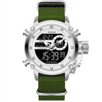 Montre de Randonnée Militaire – Quartz, Digital & Bracelet Nylon - vue 5