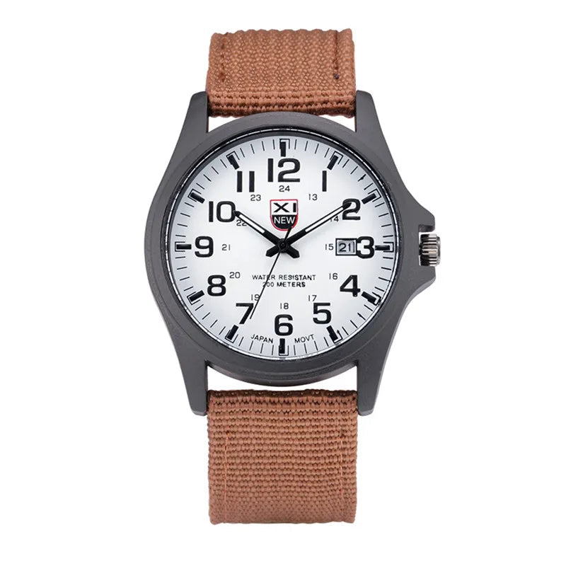 Montre Randonnée Homme Quartz – Bracelet Nylon Sport - vue 4