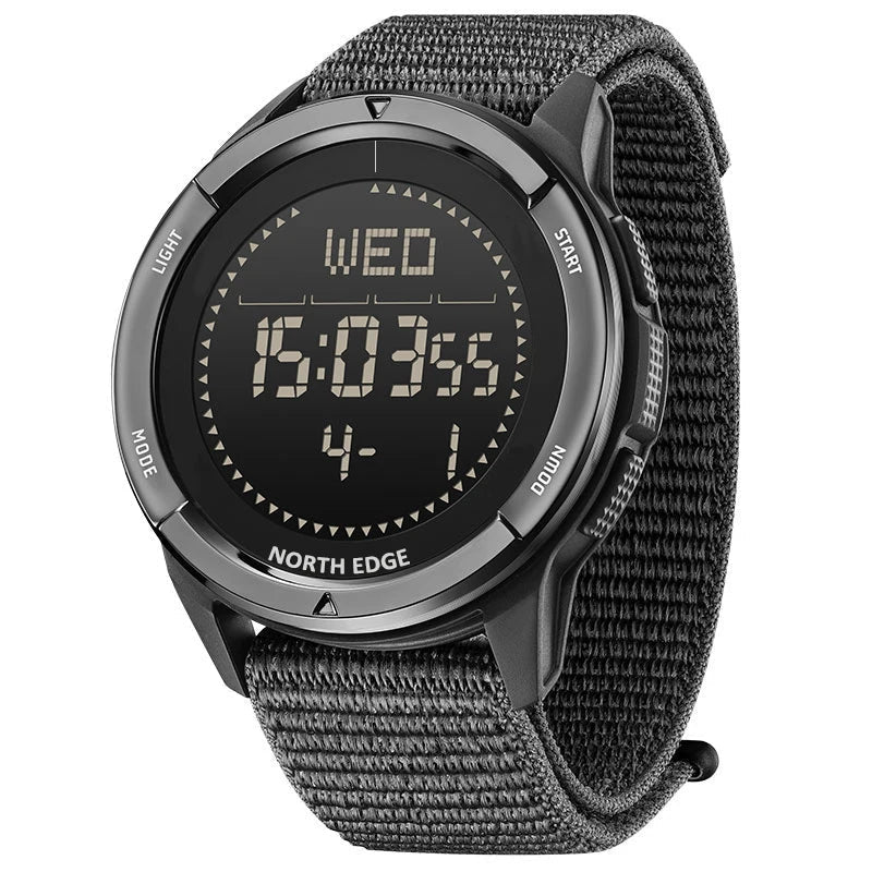 Montre de Randonnée Carbone – Digitale & Étanche 50M - vue 1
