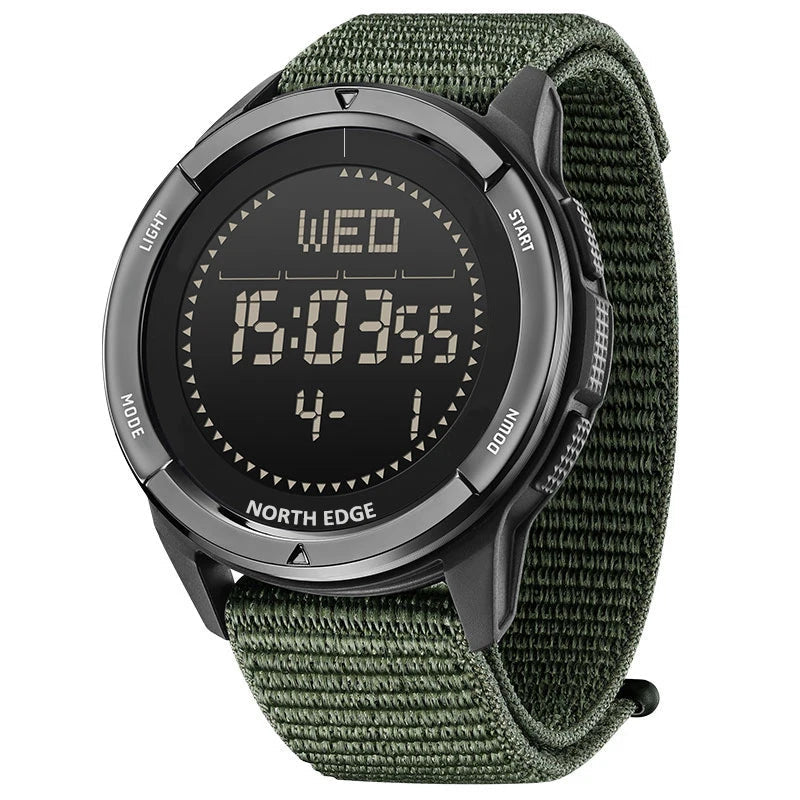 Montre de Randonnée Carbone – Digitale & Étanche 50M - vue 2