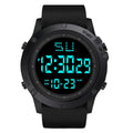 Montre Randonnée Digitale 55mm – Étanche 50M & Bracelet Silicone - vue 1