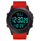 Montre Randonnée Digitale 55mm – Étanche 50M & Bracelet Silicone - vue 6