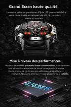 Montre Randonnée Connectée 1.39" – Appels Bluetooth & Suivi Santé - vue 2