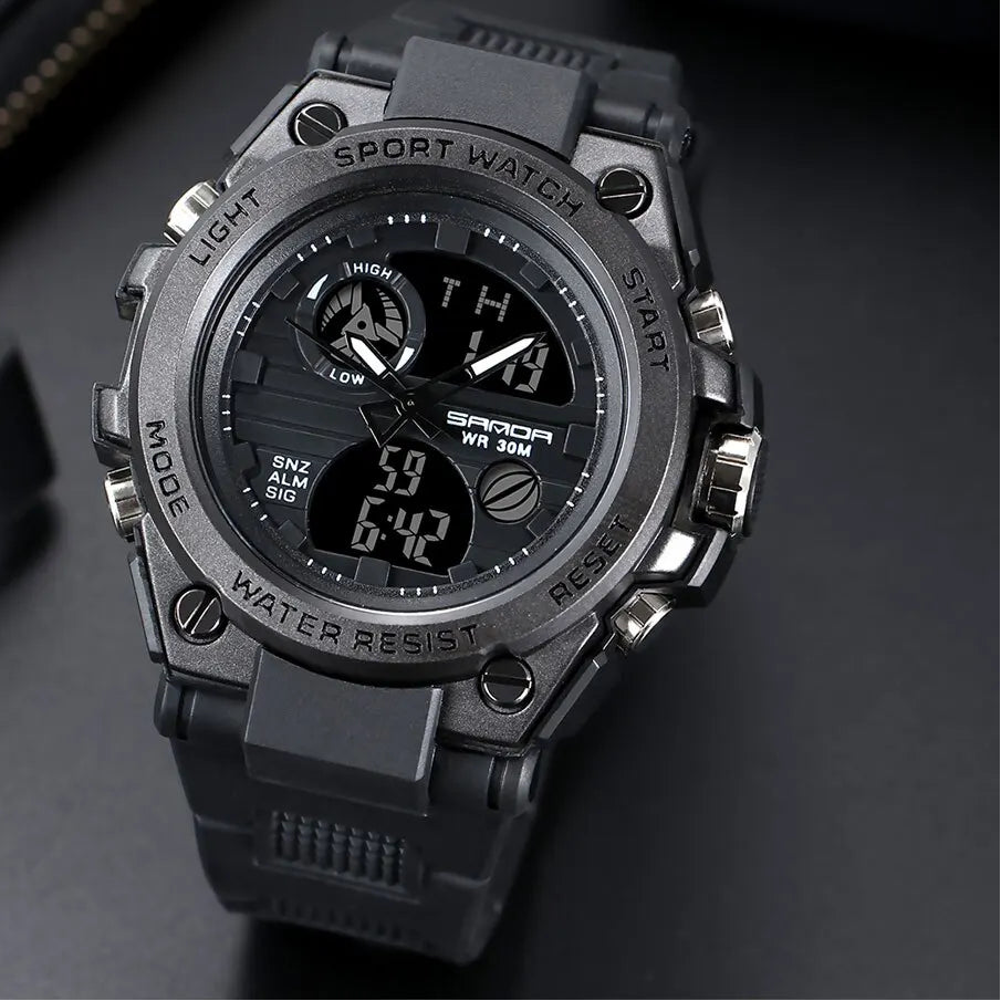 Montre de Randonnée Homme – Dual Display, Étanche 50M & Alarme - vue 4