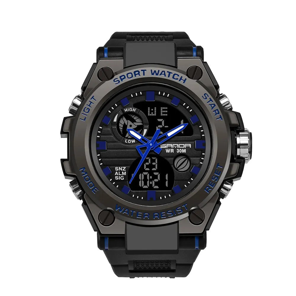 Montre de Randonnée Homme – Dual Display, Étanche 50M & Alarme - vue 5