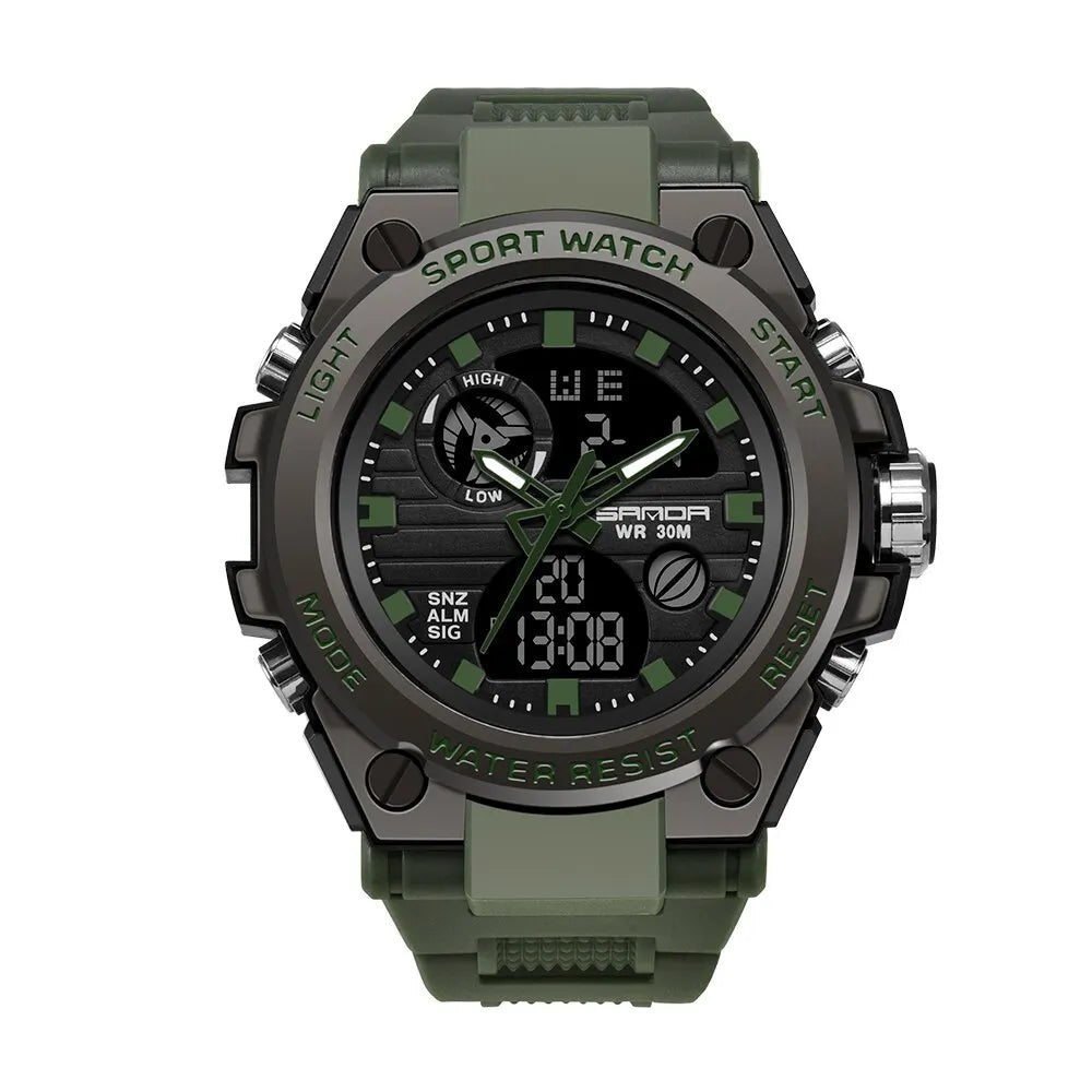 Montre de Randonnée Homme – Dual Display, Étanche 50M & Alarme - vue 7