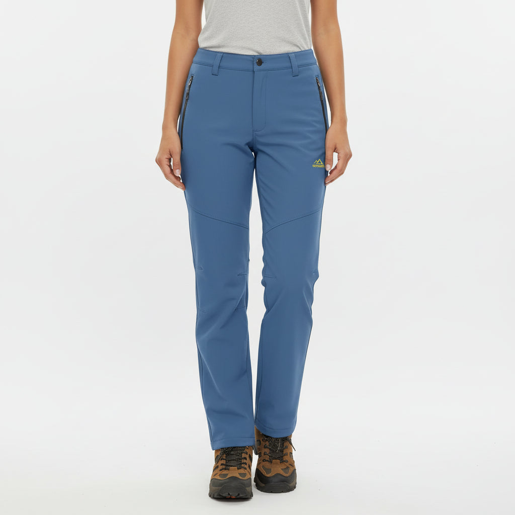 Pantalon Randonnée Femme Hiver – Polaire Chaude & Déperlante - vue 1