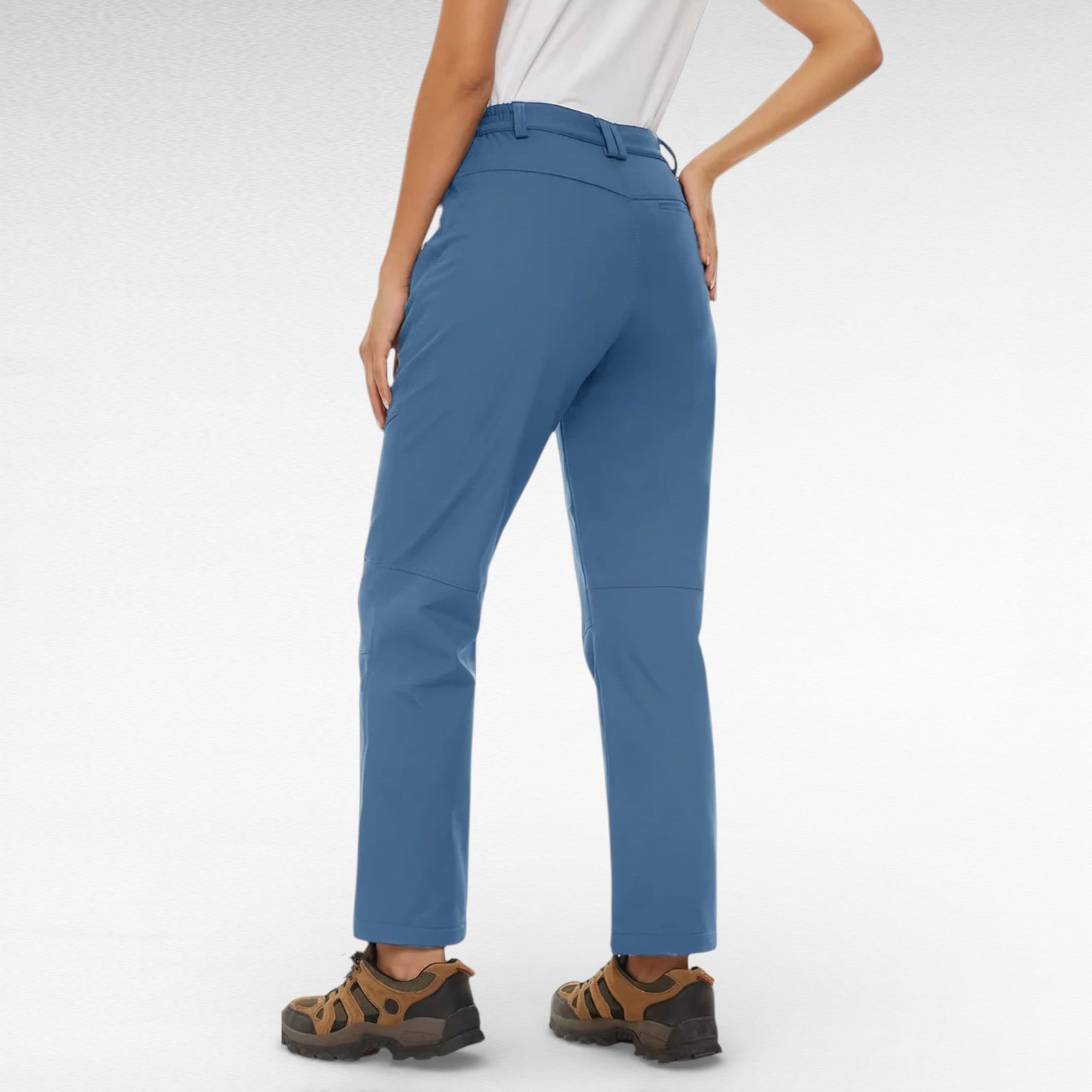 Pantalon Randonnée Femme Hiver – Polaire Chaude & Déperlante - vue 2