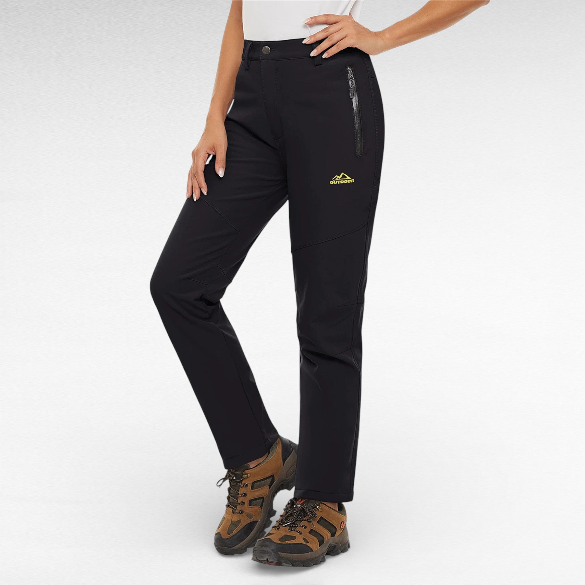 Pantalon Randonnée Femme Hiver – Polaire Chaude & Déperlante - vue 6