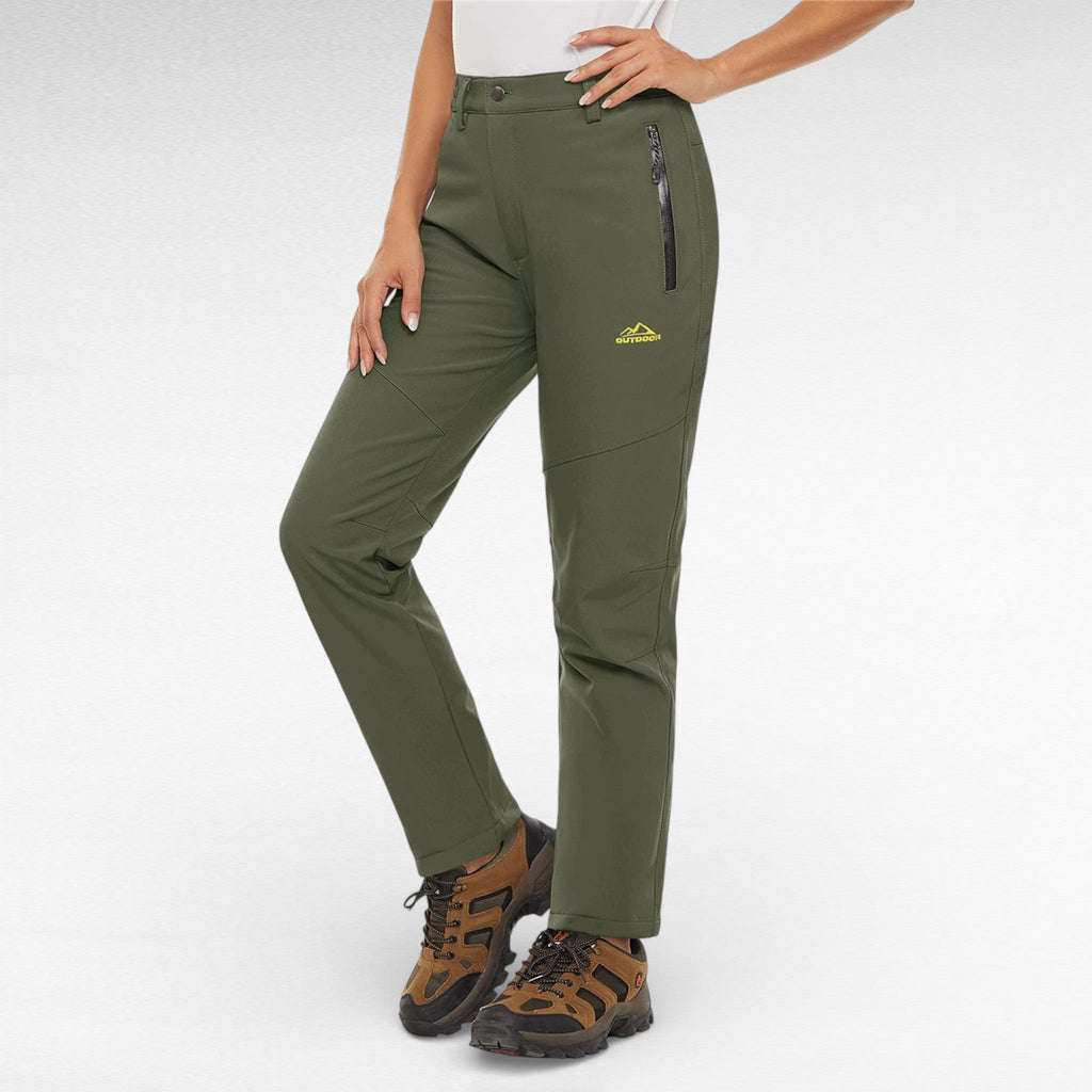 Pantalon Randonnée Femme Hiver – Polaire Chaude & Déperlante - vue 8