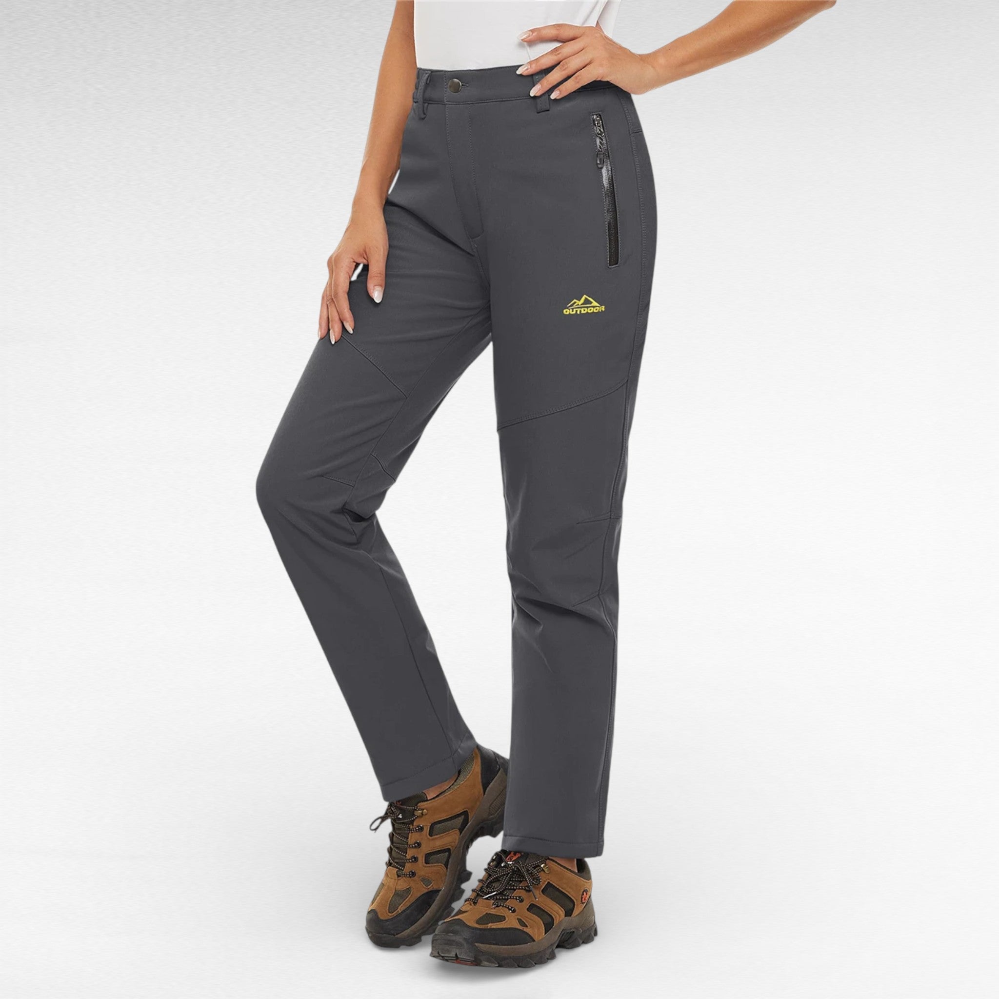 Pantalon Randonnée Femme Hiver – Polaire Chaude & Déperlante - vue 9