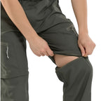 Pantalon Femme Randonnée Convertible – Short Imperméable 2 en 1 - vue 2