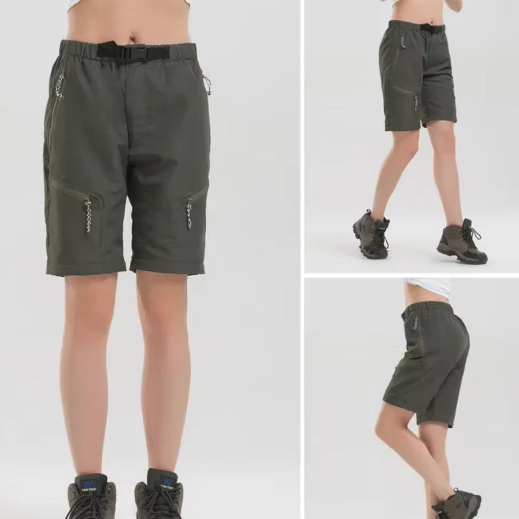 Pantalon Femme Randonnée Convertible – Short Imperméable 2 en 1 - vue 3